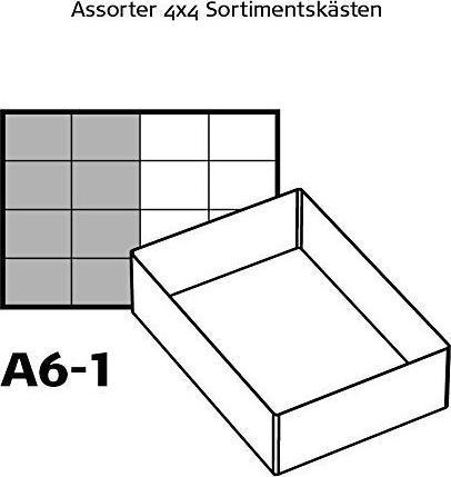 Actual product image Raaco Compartment insert 55 2xA6-1