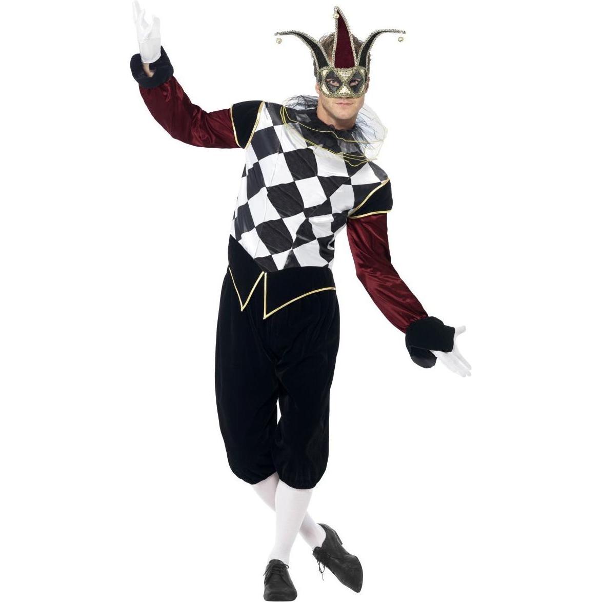 Smiffys Narr venezianisch - Harlequin (L)
