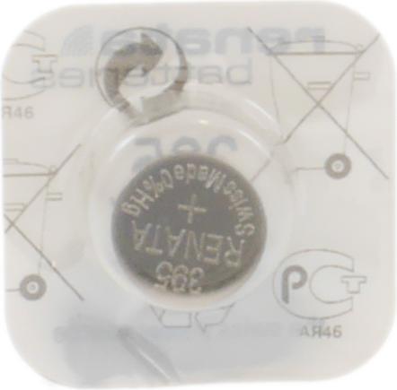 Produktbild Renata Knopfzelle 395, 55mAh, Silberoxid (1 Stk., 55 mAh)