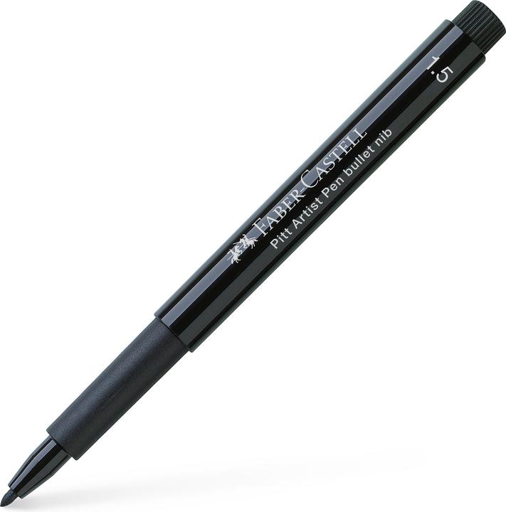 Faber-Castell Pitt Artist Pen 1.5mm 167890 schwarz (Schwarz, 1 x)