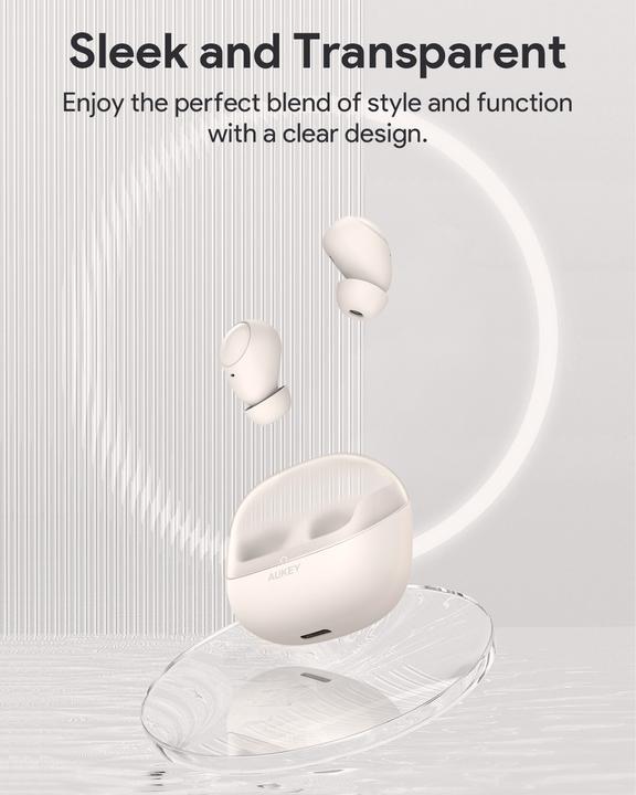 Produktbild Aukey MOVE VIBE - Earbuds (Keine Geräuschunterdrückung, 25 h, Kabellos)