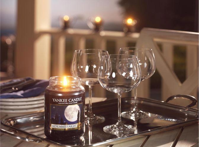 Actual product image Yankee Candle Midsummer's Night Small Jar Scented Candle