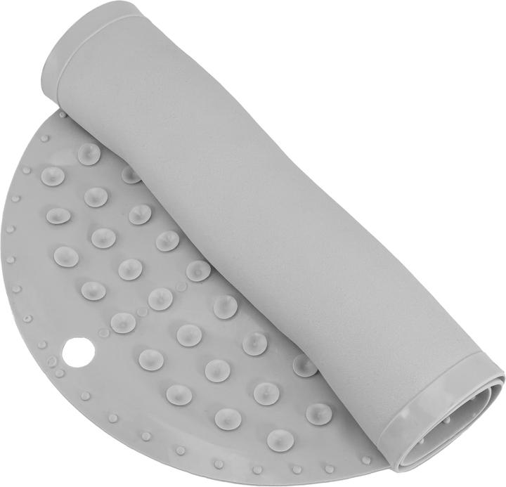 Tuban Antirutsch-Badematte grau (35 x 70 cm)