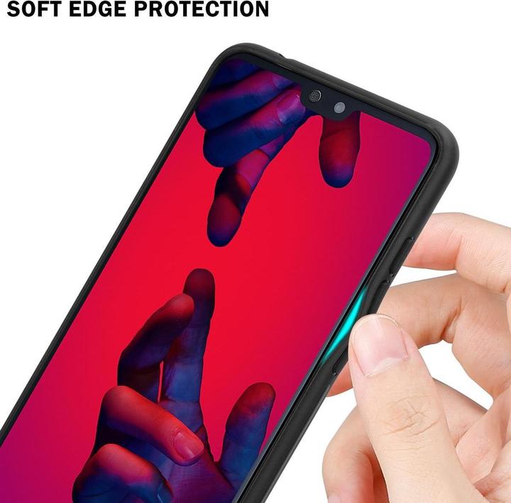 Produktbild Cadorabo TPU Gestreiftes Glas Cover (Huawei P20 Pro, Huawei P20 Plus)