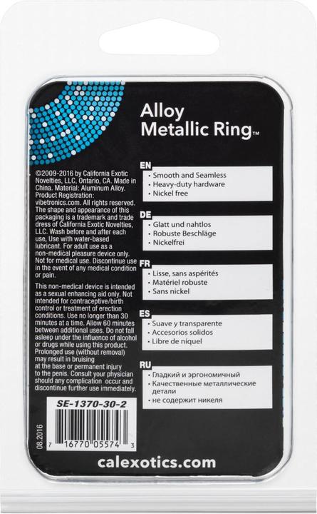 Produktbild CalExotics Alloy Metallic Ring (5 cm)