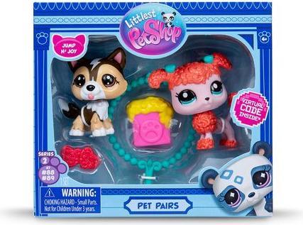 Littlest Pet Shop LPS Pet pair, ast 4, CDU, S2