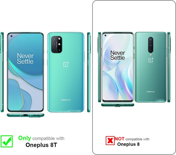 Produktbild Cadorabo TPU Ultra Slim AIR Cover (OnePlus 8T)