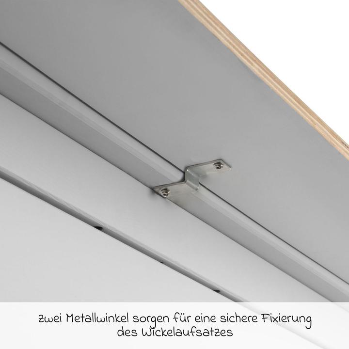 Produktbild jonka Wickel-Set für IKEA Hemnes Kommode inkl.