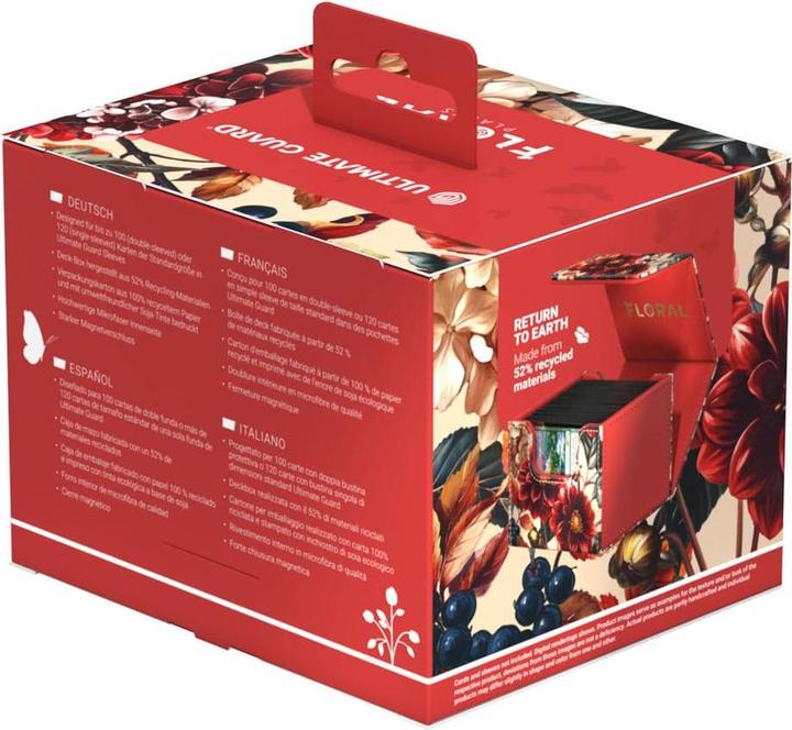 Produktbild Ultimate Guard Kartenbox Sidewinder 100+ Floral Places – Autumn Heath