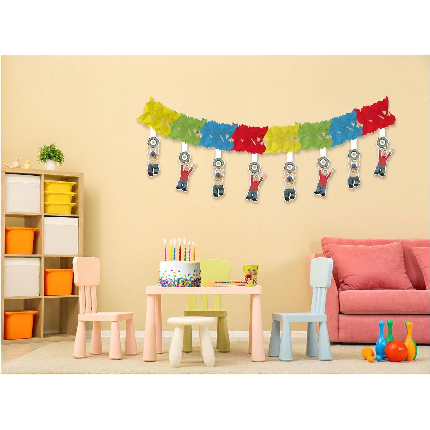 Thumbnail - Folat Pat & Mat Girlande mit Kleiderbügeln, 4 mtr.