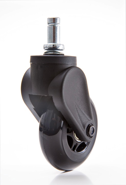 Produktbild DXRacer Blade Wheels - 5er Set - Schwarz