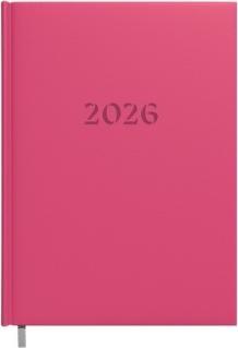 Actual product image Timer Planning notebook calendar 2025 A5 Raspberry Red (A5)