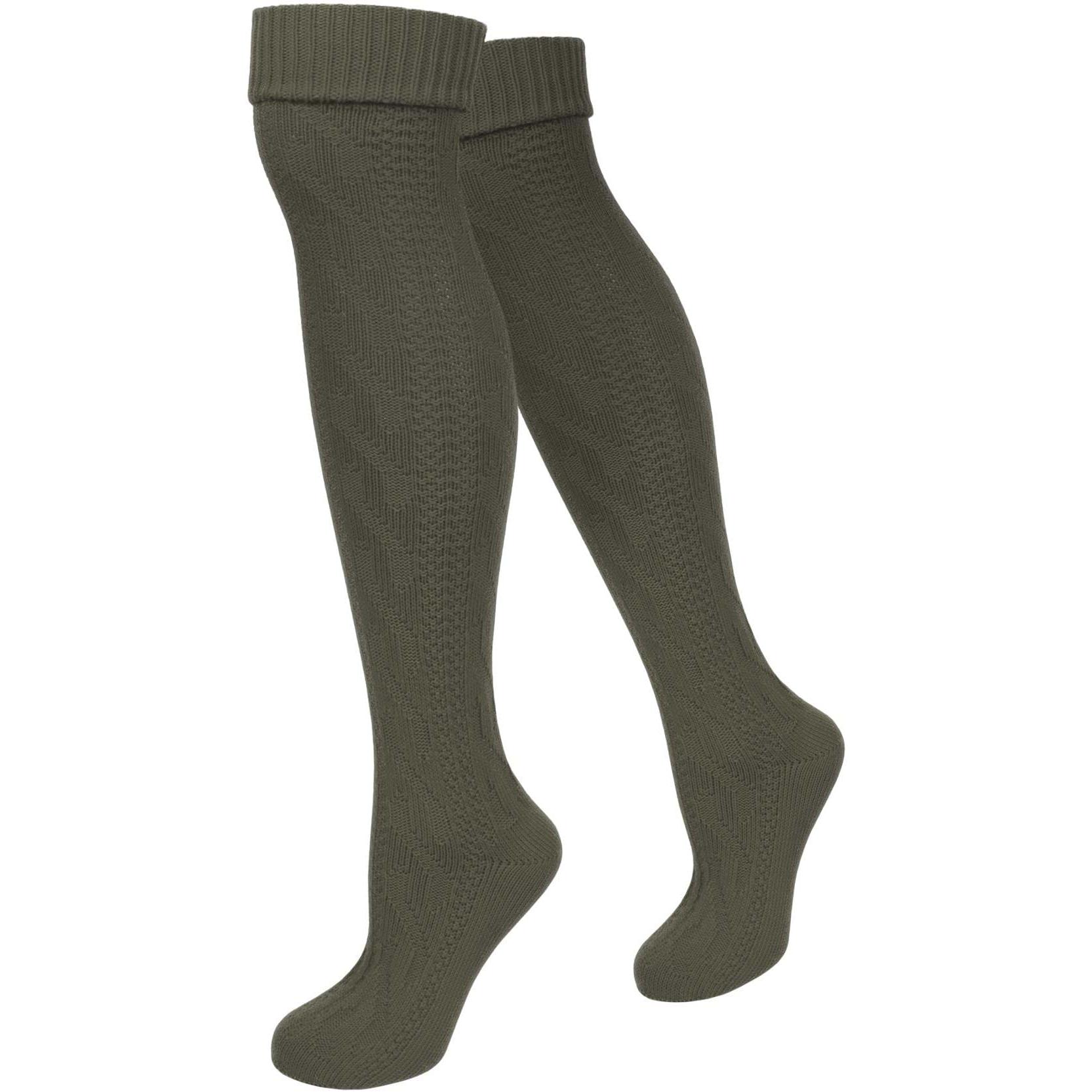 Thumbnail - Normani, Unisex, Socken, Trachten-Kniestrümpfe, Braun, (Einzelpack, 35 - 38)