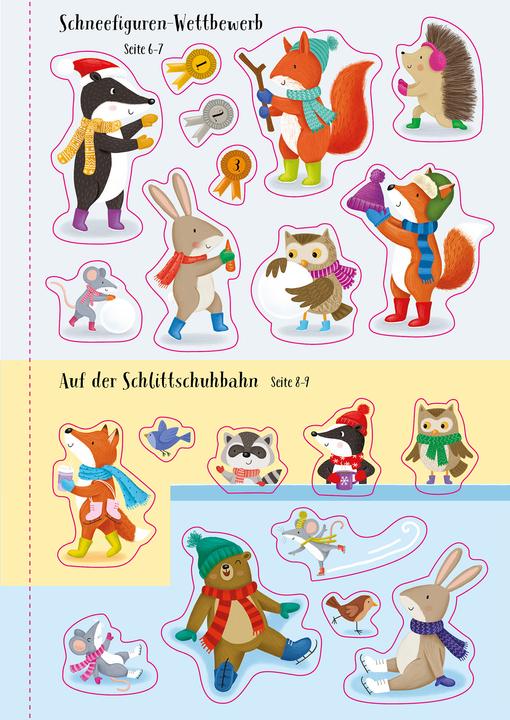 Produktbild Meine glitzernde Stickerwelt: Winterzauber