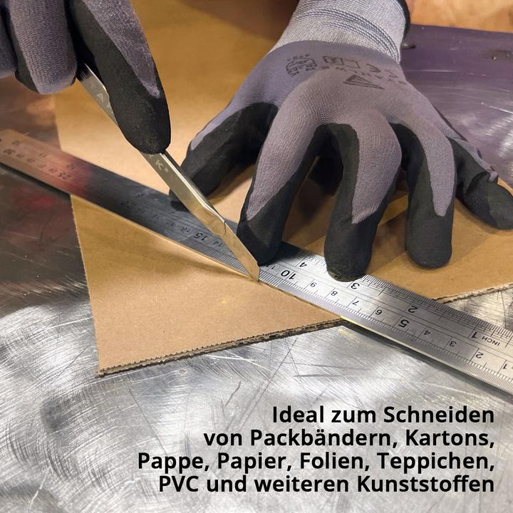 Image du produit Stahlwerk Lames 9 mm pour cutters par lot de 200 Lames sécables (Lame de rechange)