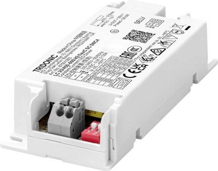 Tridonic TRDO 87501083 - LED-Netzteil, 25,2 W, 24 - 42 V, 0,45 - 0,6 A, CC