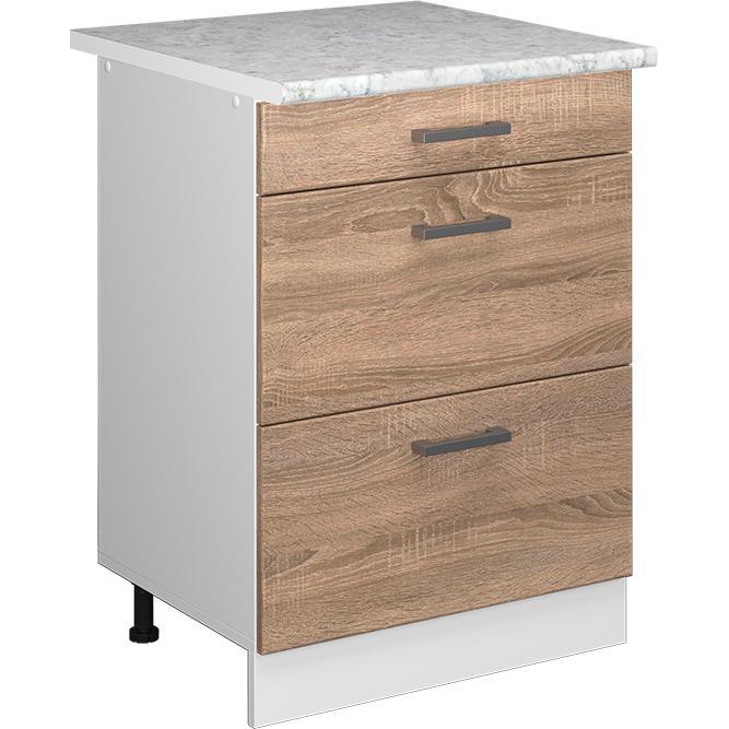Vicco, Regal, Küchenunterschrank R-Line (60 x 60 x 81.5 cm)