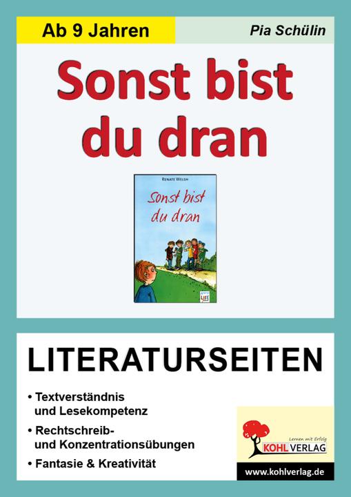 Produktbild Sonst bist du dran! / Literaturseiten (Deutsch, Pia Schülin, 2009)