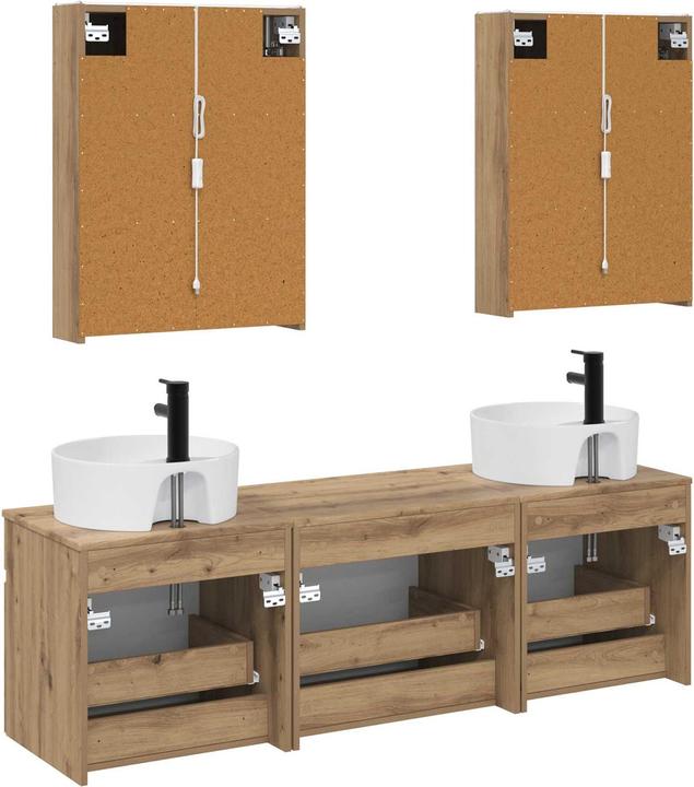 Produktbild vidaXL Badezimmerschrank-Set