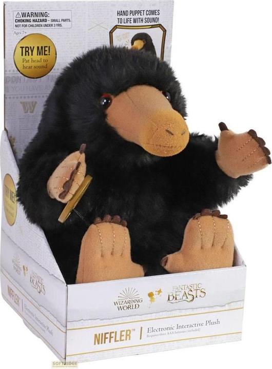 Actual product image Noble Collection Fantastic Beasts: Interactive Niffler (23 cm)