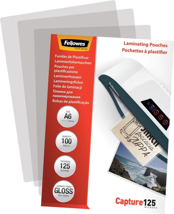 Image du produit Fellowes Capture (A6, 100 pièce(s), 125 µm)