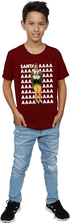Produktbild Elf Buddy Santa Scream TShirt Jungen (128)