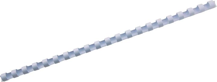 Produktbild GBC Binderücken 10mm, 21 Ringe, weiss, 100 Stk.