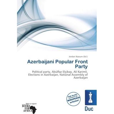 Azerbaijani Popular Front Party, Fachbücher von Jordan Naoum