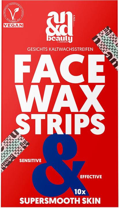 Produktbild A.N.D. beauty Face Wax Strips Set (28 x)