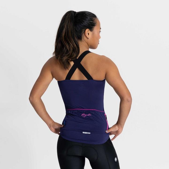 Produktbild Rogelli Ds Tanktop Twist Blauw/Roze (S)
