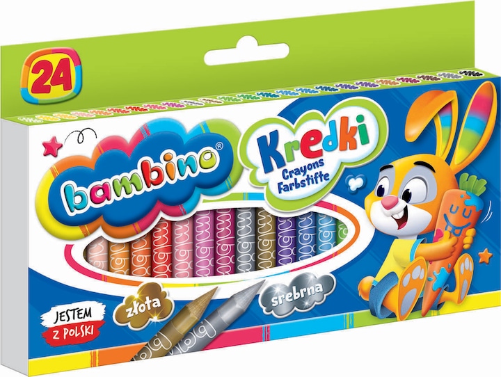 Produktbild Bambino Graphion Buntstifte 24 Farben (Mehrfarbig)