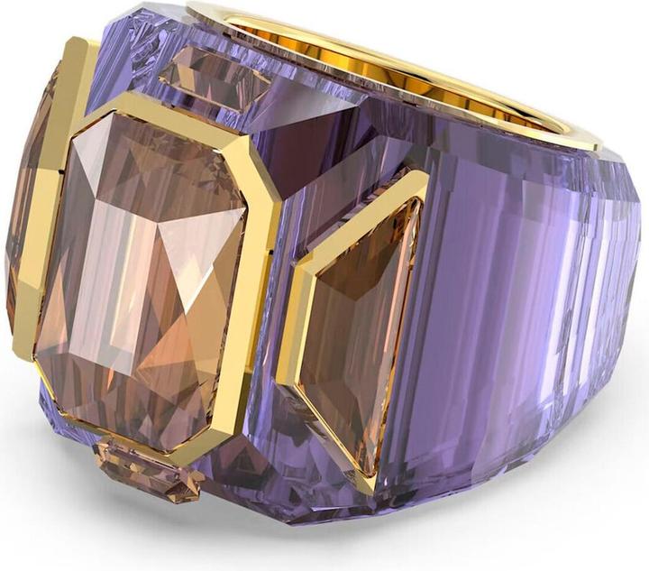Produktbild Swarovski Chroma Cocktail Ring Violett Gold (52)