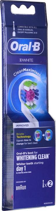 Produktbild Oral-B BRUSH HEAD EB18-2 3D WHITE (2 x)