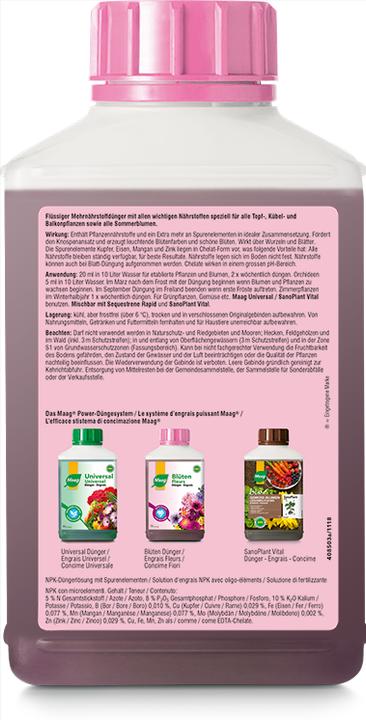 Produktbild Maag Blüten Dünger (1 kg, 1 l)