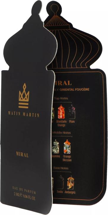 Immagine prodotto Matin Martin Miral Eau De Parfum Spray 2ml (Eau de parfum)