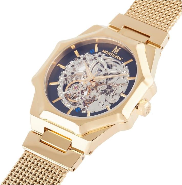 Produktbild Montignac Automatische Uhr Octagon (Skeleton-Uhr, 42 mm)