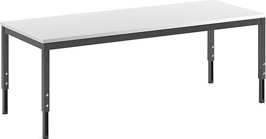 Actual product image eurokraft basic Height adjustable work table (180 cm, 90 cm)