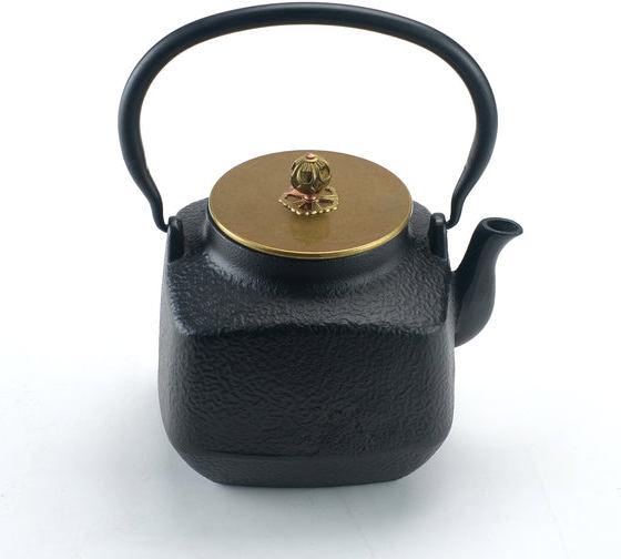 Fischer² Gusseisen Teekanne schwarze Witwe (1.40 l)