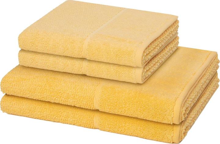 Immagine prodotto Möve Confezione da 4 pezzi Perla 2 X asciugamano da mano 2 X asciugamano da doccia (50 x 100 cm, 67 x 140 cm)