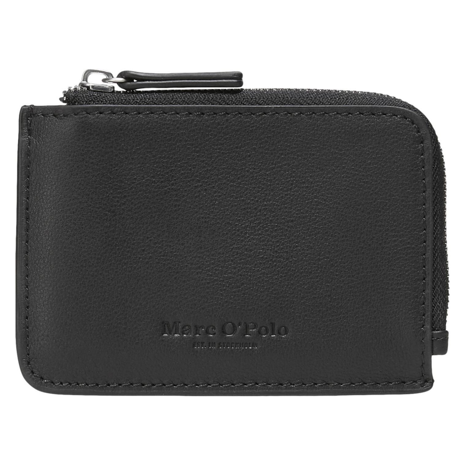 Marc O'Polo, Herren, Portemonnaie, Tuure Zip Wallet, Schwarz