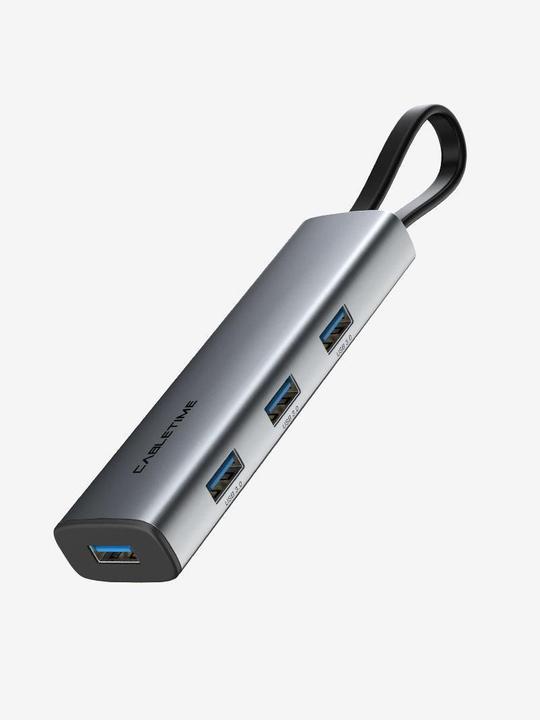 Produktbild Cable time Cabletime USB-C Hub, 4x USB-A (USB-C, 4 Ports)