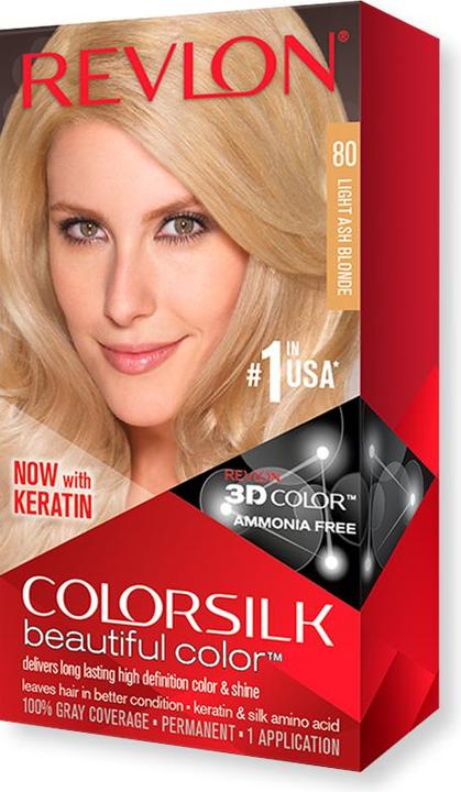 Image du produit Revlon Professional COLORSILK encre #80-rubio claro cenizo (80)