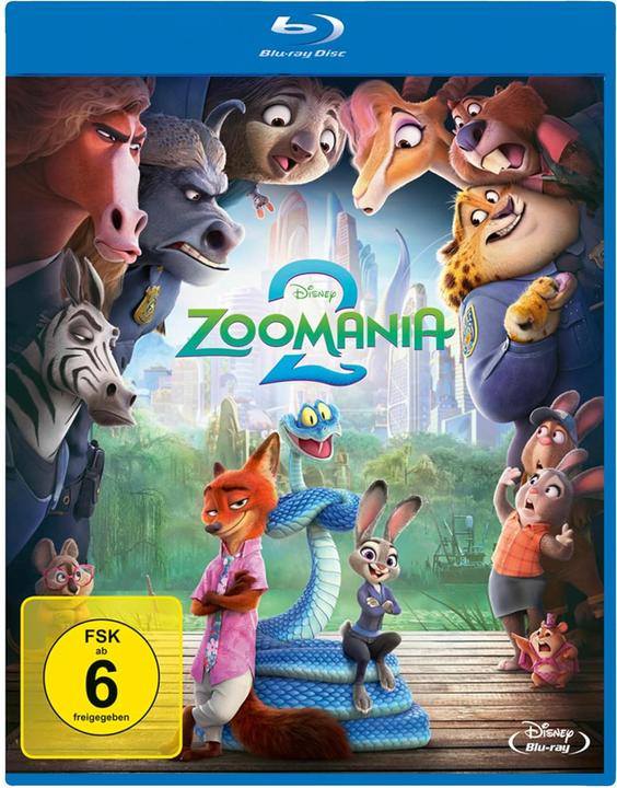 Disney Interactive Studios Zoomania 2 - BR (Blu-ray, 2025, Allemand, Anglais)
