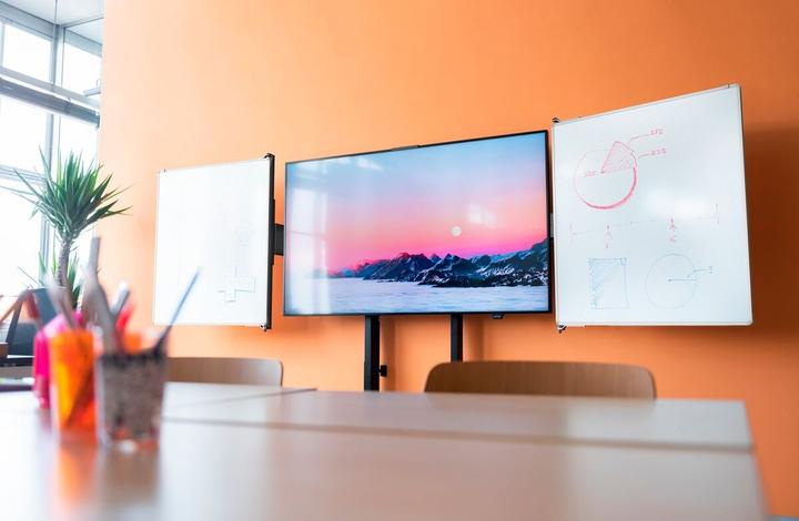 Image du produit Vogels Whiteboard-Set 75" (RISE 5-Series