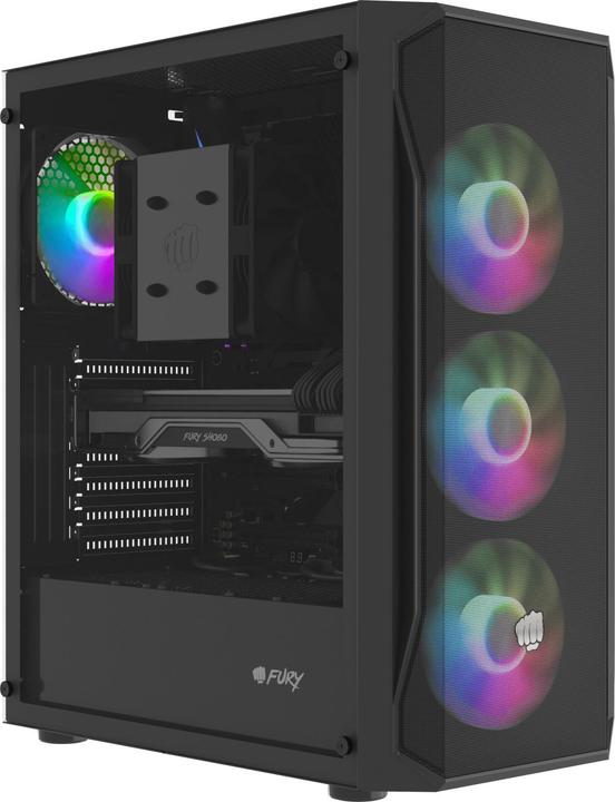 Produktbild Fury Obudowa Shobo SH4F RGB (NFO-2154) (ATX, mATX, Mini-ITX)