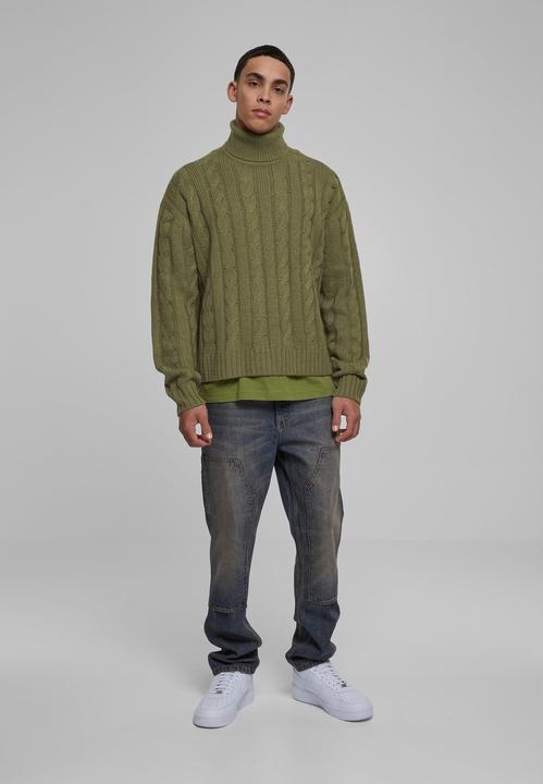Produktbild Urban Classics Boxy Roll Neck Sweater (3XL)