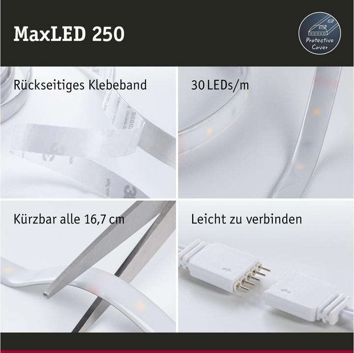 Produktbild Paulmann MaxLED 250 Stripe (Weiss, 250 cm, Indoor)