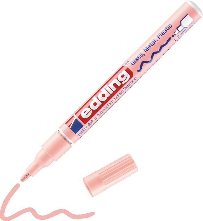 Actual product image Edding Paintmarker 751 Crea (Rose, 1 mm, 10 x)