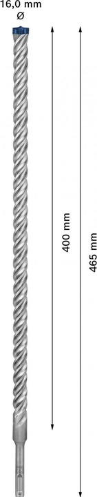 Actual product image Bosch Professional Zubehör Expert SDS plus-7X hammer drill, 16 x 400 x 465 mm (16 millimetres)