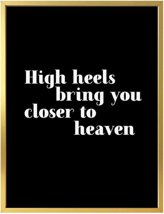 Actual product image Trenddeko High heels bring you closer (120 x 150 cm)